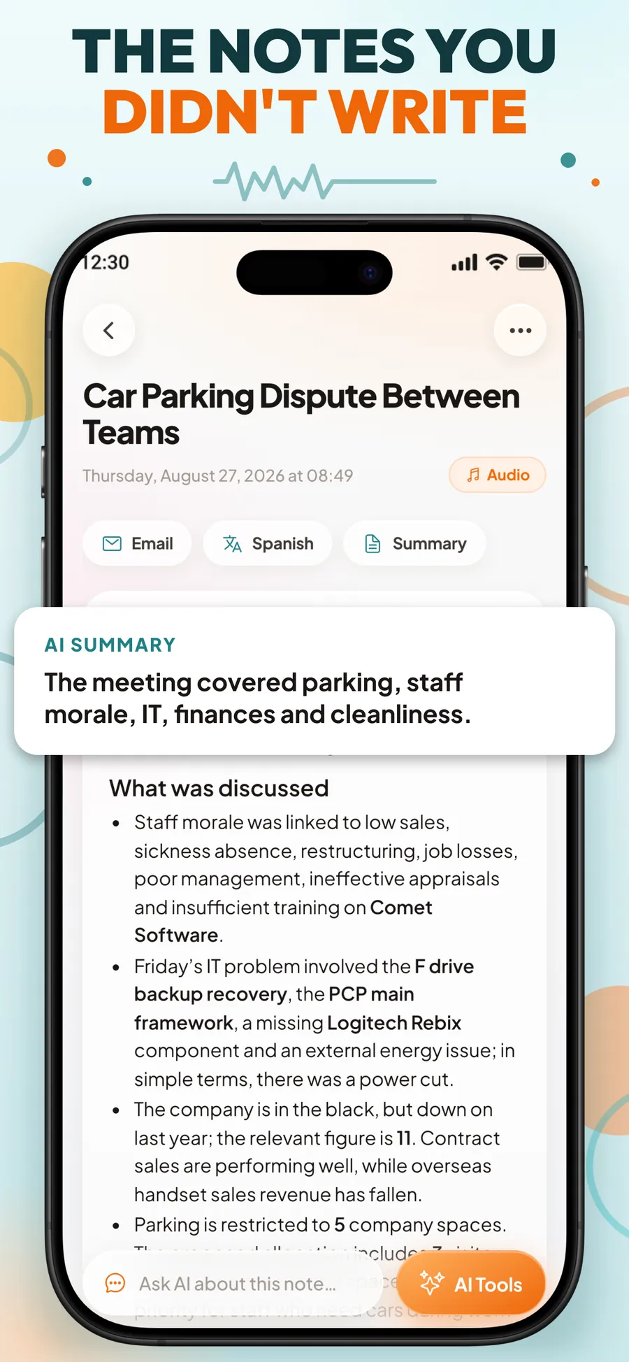 Primo Notes App Store screenshot 3