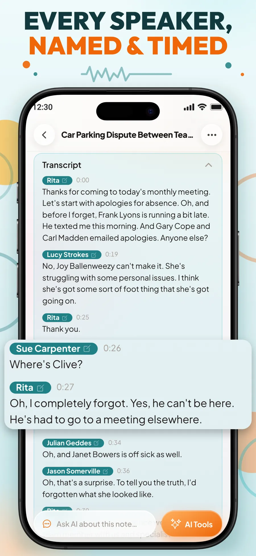 Primo Notes App Store screenshot 4