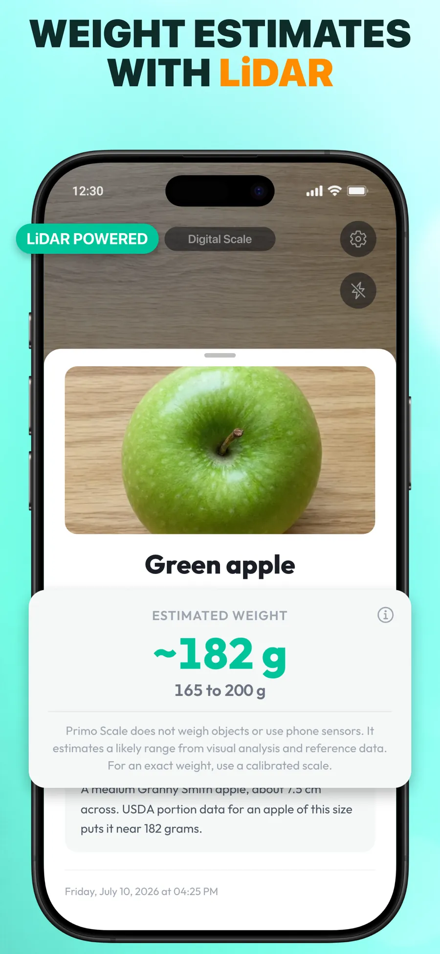 Primo Scale App Store screenshot 2