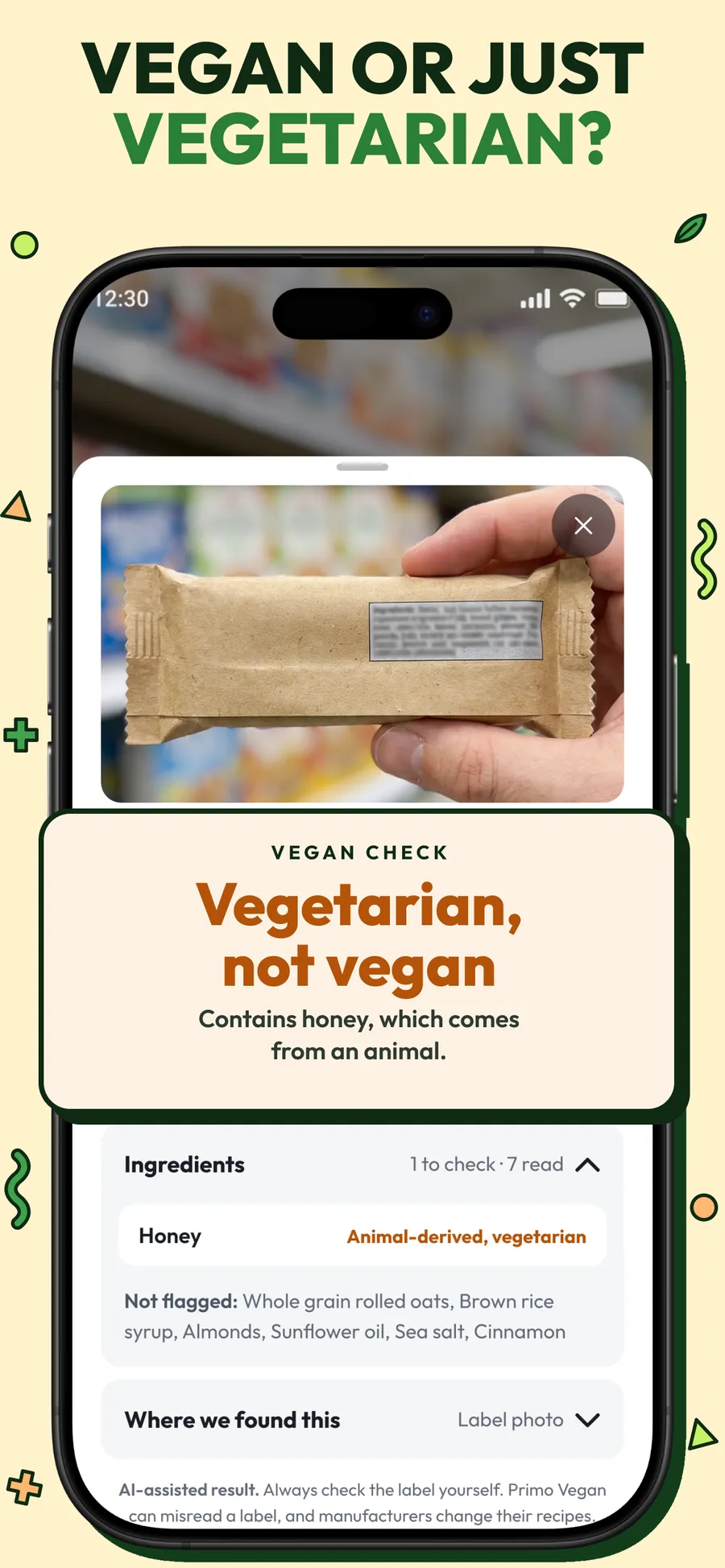 Primo Vegan App Store screenshot 4